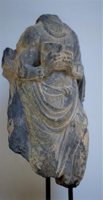Gandhara, 4ème siècle après J.-C, Prince donateur 2