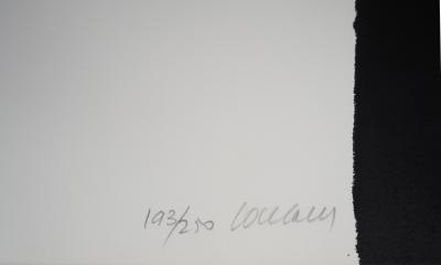 Pierre SOULAGES - Sérigraphie n°16, 1981 - Sérigraphie originale signée 2