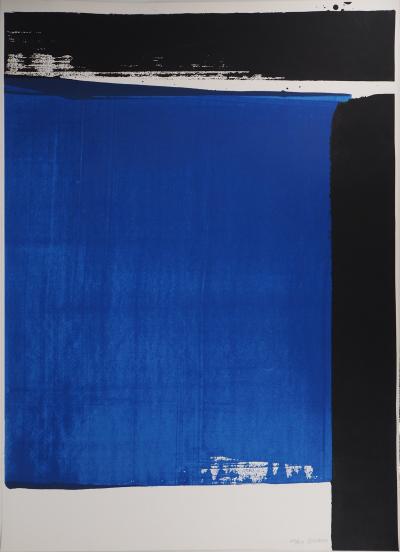 Pierre SOULAGES - Sérigraphie n°16, 1981 - Sérigraphie originale signée 2