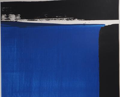 Pierre SOULAGES - Sérigraphie n°16, 1981 - Sérigraphie originale signée 2