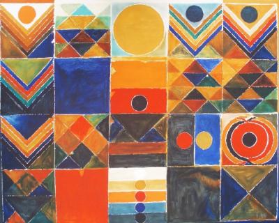 Sayed RAZA - Ensemble de 8 lithographies originales 2
