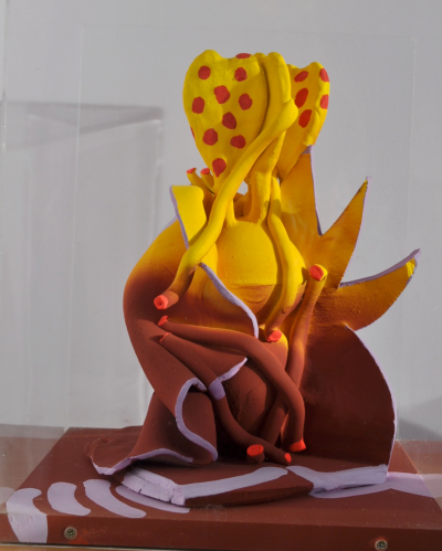 César BAILLEUX - Sans titre, 1995 - Technique Mixte 2
