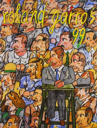 Antonio Segui - Roland Garros, 1999 - Affiche 2