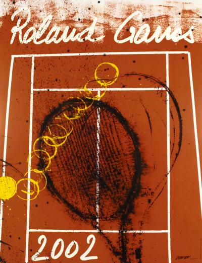 ARMAN - Roland Garros, 2002 - Affiche 2