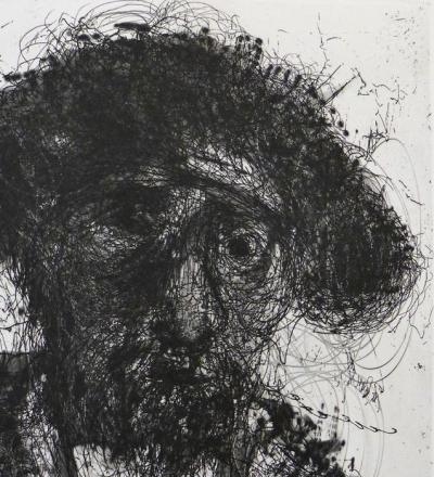 Miquel BARCELO - Quatre-vingt-dix 2, 2016 - Gravure signée au crayon 2