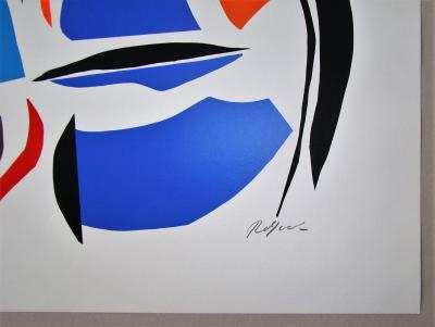 Robert JACOBSEN - Sans titre, 1981 - Sérigraphie signée au crayon 2