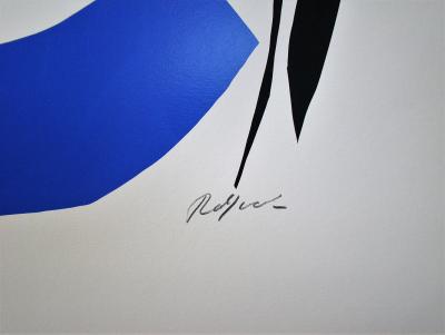 Robert JACOBSEN - Sans titre, 1981 - Sérigraphie signée au crayon 2