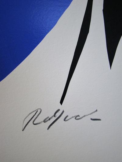 Robert JACOBSEN - Sans titre, 1981 - Sérigraphie signée au crayon 2