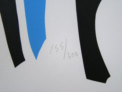 Robert JACOBSEN - Sans titre, 1981 - Sérigraphie signée au crayon 2