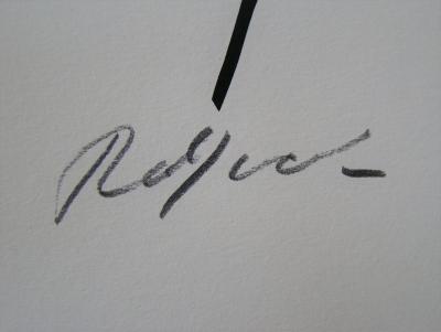 Robert JACOBSEN - Sans titre, 1981 - Sérigraphie signée au crayon 2