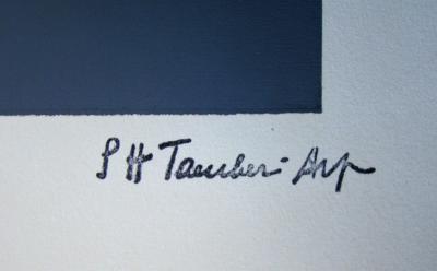 Sophie TAEUBER-ARP (d’après) - Quatre espaces à croix brisée, 1953 - Sérigraphie signée 2