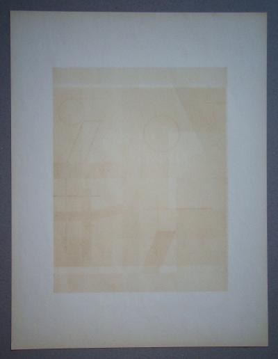 Sophie TAEUBER-ARP (d’après) - Quatre espaces à croix brisée, 1953 - Sérigraphie signée 2