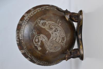 Inde - Bol à offrande en bronze, XXème siècle 2