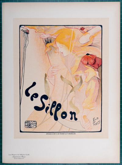 Fernand TOUSSAINT - Le Sillon, 1896 - Affiche lithographique 2