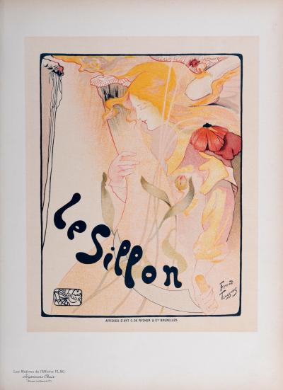 Fernand TOUSSAINT - Le Sillon, 1896 - Affiche lithographique 2