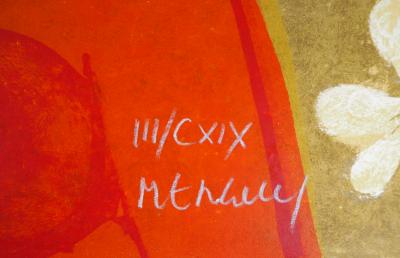 Fréderic MENGUY - Reflet : Lithographie originale Signée 2
