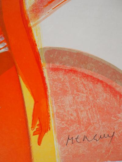 Fréderic MENGUY - La Mariée : Lithographie originale Signée 2