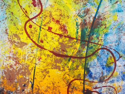 Satish SHARMA - Aurore - Lithographie signée à l’encre 2