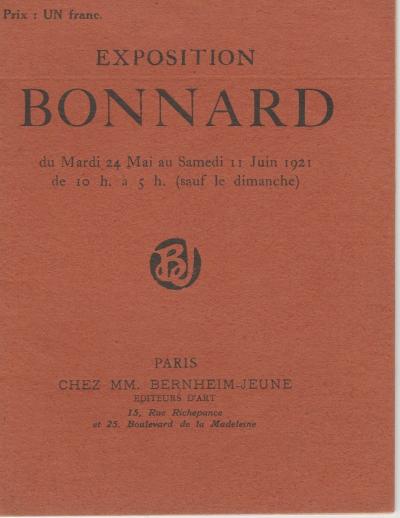 Pierre BONNARD - Cartes autographes signées 2