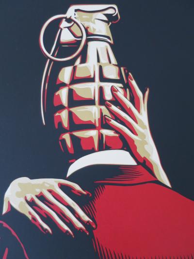 Shepard Fairey (Obey) - Love Is The Drug (Red), 2012 2