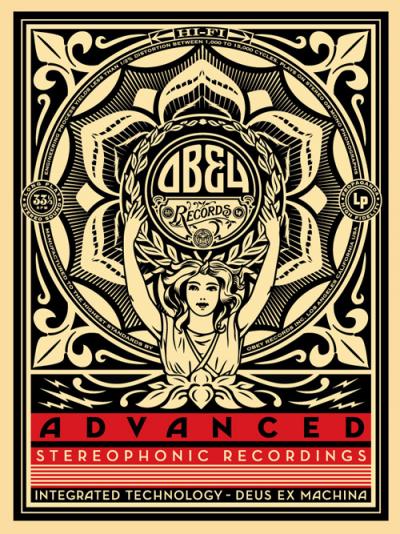 Shepard FAIREY (Obey) - Lotus Woman, 2013 - Sérigraphie signée au crayon 2