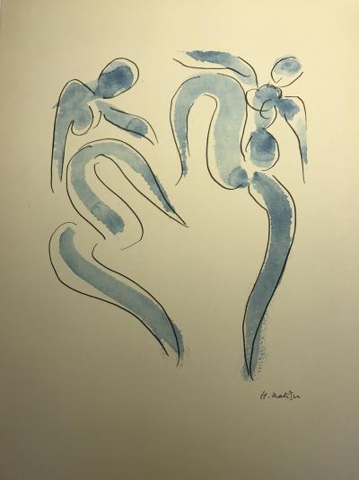 Henri MATISSE (d’après) - La danse, 1959 - Pochoir 2
