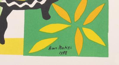 Henri MATISSE - La Tristesse Du Roi, 1958 - Lithograph on paper printed on one double page, after 1952 Henri Matisse's gouaches découpées. 2
