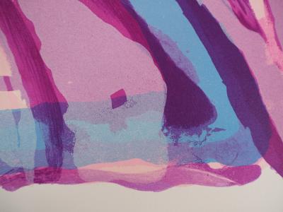 Bram VAN VELDE : La joie - Lithographie originale signée 2