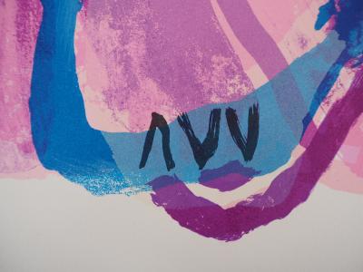 Bram VAN VELDE : La joie - Lithographie originale signée 2