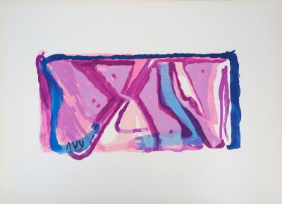 Bram VAN VELDE : La joie - Lithographie originale signée 2