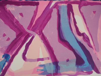 Bram VAN VELDE : La joie - Lithographie originale signée 2