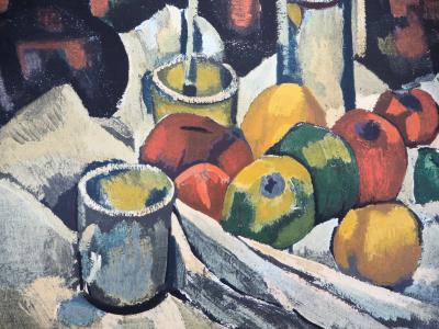 André DERAIN - Les pommes et le café - Lithographie signée 2