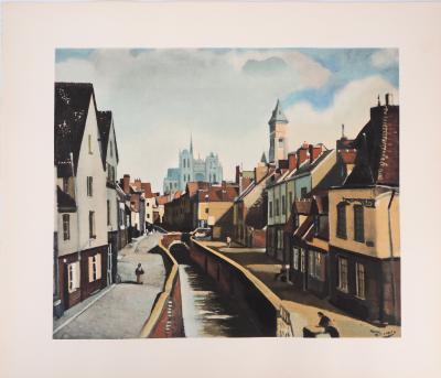 André DERAIN : Amiens - Lithographie Signée 2