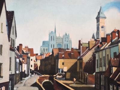 André DERAIN : Amiens - Lithographie Signée 2