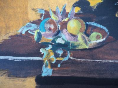 André DERAIN : la couoe de fruits - Lithographie 2