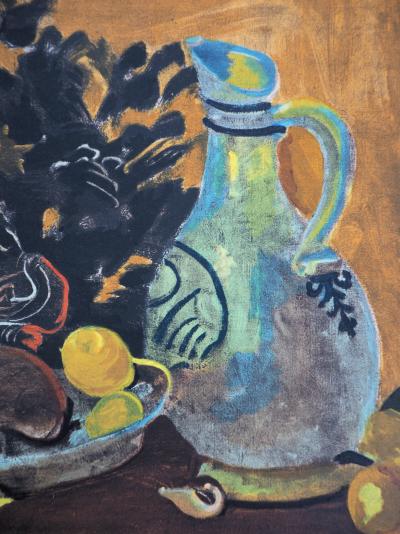André DERAIN : la couoe de fruits - Lithographie 2