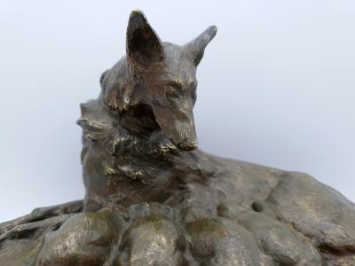 Georges ENGRAND - Louve et ses louveteaux - ca. 1900, Bronze 2