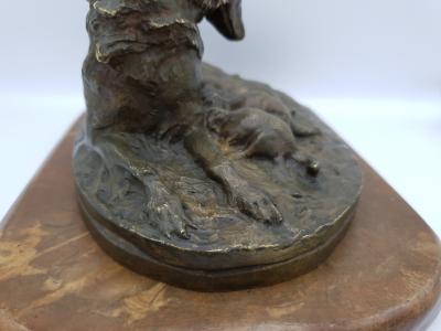 Georges ENGRAND - Louve et ses louveteaux - ca. 1900, Bronze 2