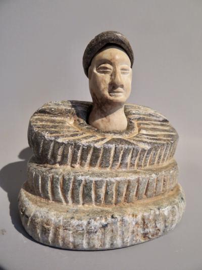 Afghanistan - Culture Bactriane - Idole en chlorite 2