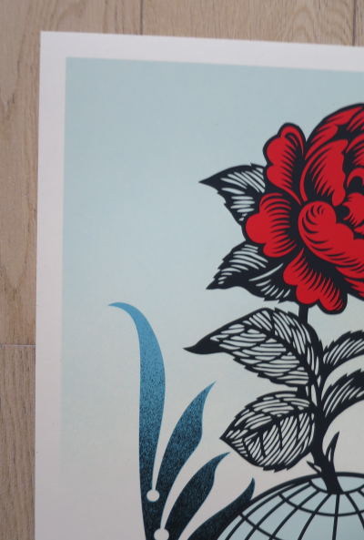 Shepard FAIREY (Obey) - Eyes Open, 2020 - Sérigraphie signée au crayon 2