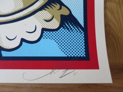 Shepard FAIREY (Obey) - Imperial Glory, 2011 - Sérigraphie signée au crayon 2