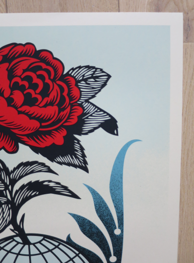 Shepard FAIREY (Obey) - Eyes Open, 2020 - Sérigraphie signée au crayon 2
