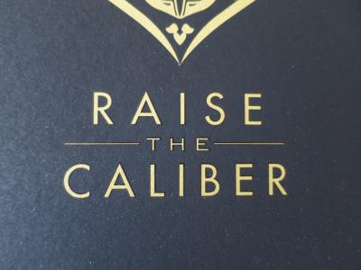 Shepard FAIREY (Obey) - Raise The Caliber, 2015 - Sérigraphie signée au crayon 2