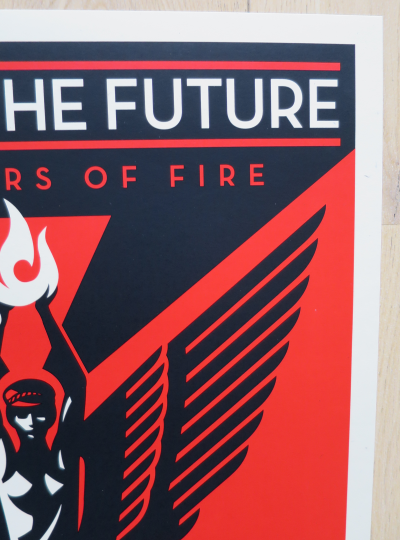 Shepard FAIREY (Obey) - Eyes Open, 2020 - Sérigraphie signée au crayon 2