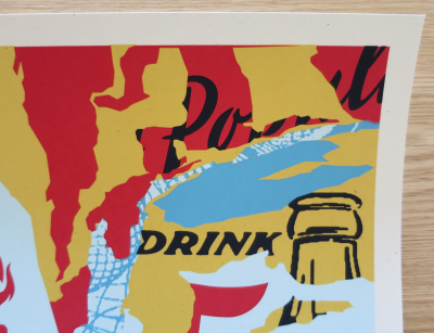 Shepard FAIREY (Obey) - Drink Crude Oil, 2017 - Sérigraphie signée au crayon 2