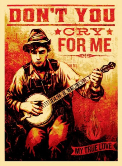 Shepard FAIREY (Obey) - Oh Susannah, 2012 - Sérigraphie signée au crayon 2