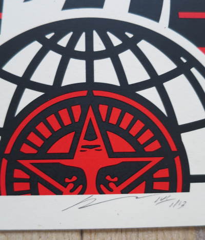 Shepard FAIREY (Obey) - Eyes Open, 2020 - Sérigraphie signée au crayon 2