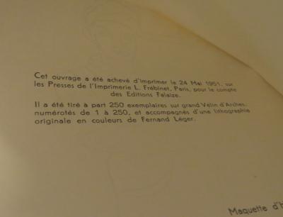 Fernand LEGER - Les constructeurs, 1951 - Edition originale 2
