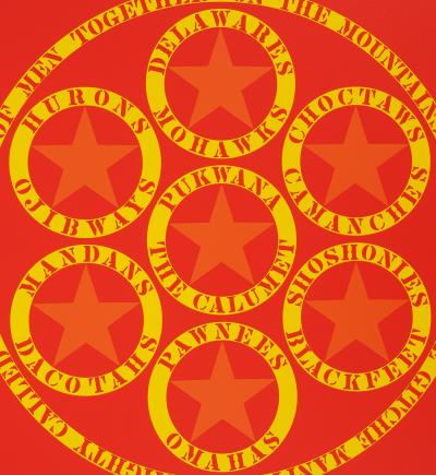 Robert INDIANA - The Calumet, 1997 - Sérigraphie originale 2