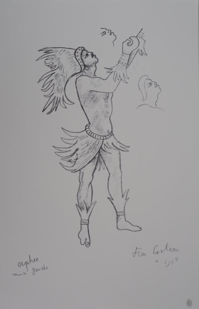 Jean COCTEAU - Orphée : Lithographie signée 2